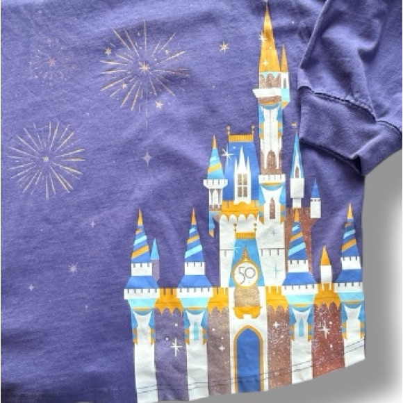 Disney Parks Walt Disney World 50th Anniversary Cast Member Spirit Jersey XXL - Picture 5 of 7